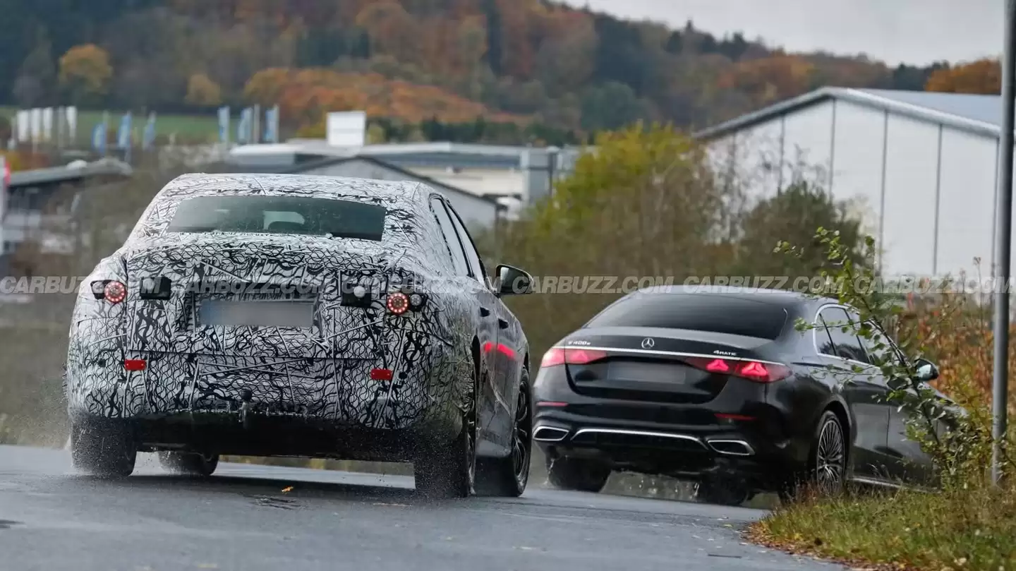 奔驰 E 级纯电版曝光：回归传统设计，续航有望破 800 公里