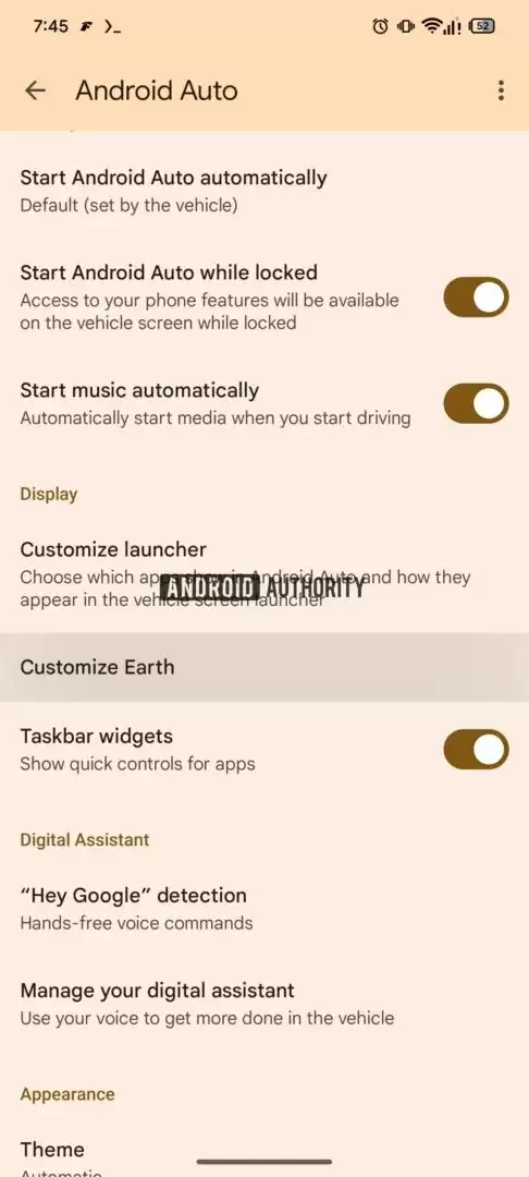 谷歌 Android Auto 车联系统迎来安卓精髓，主屏幕将支持手机小组件