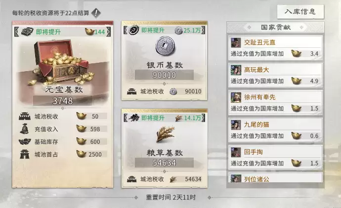 《三国:天下归心》开服第二天玩法攻略