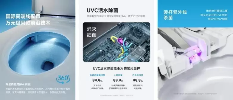 除菌智能马桶的新标准：希箭S23星耀全净版以“金奖品质”构建洁净闭环