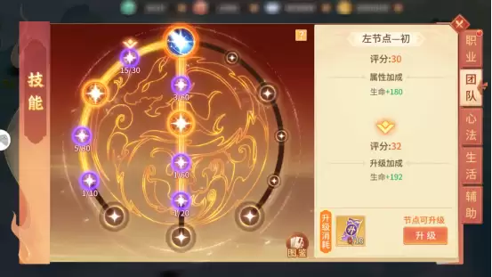 《梦想桃园》团队技能养成攻略