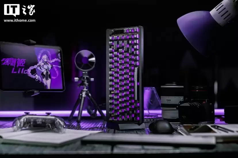 七彩虹推出星驰 87 系列磁轴键盘:MCL 魔毯悬浮架构、可选碧落星轴 / 佳达隆玉龙磁轴,549元起