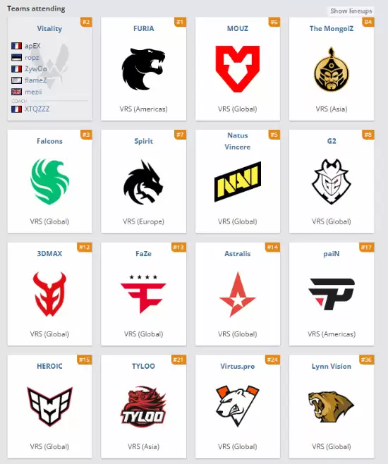 IEM成都站揭幕在即,中国战队迎战强敌