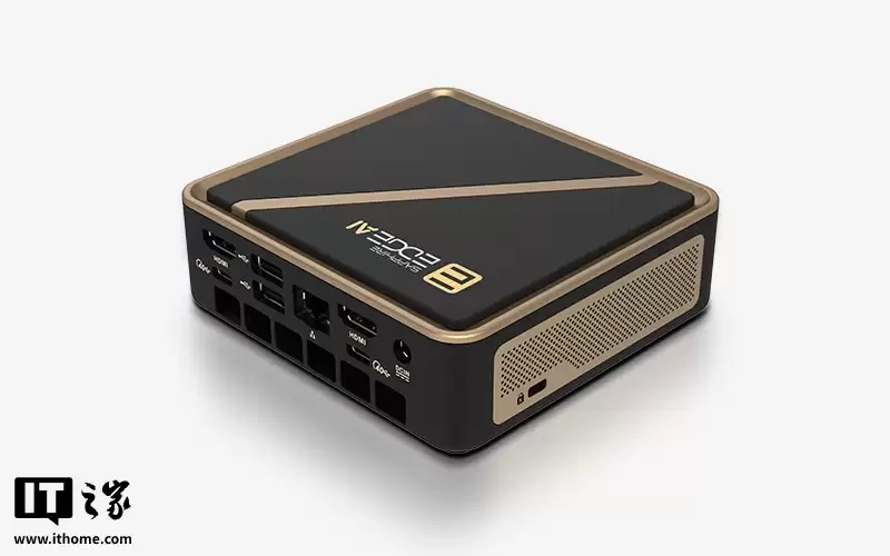蓝宝石发布 Edge AI 迷你主机:搭载 AMD 锐龙 AI 300 系列处理器,磁吸顶盖设计