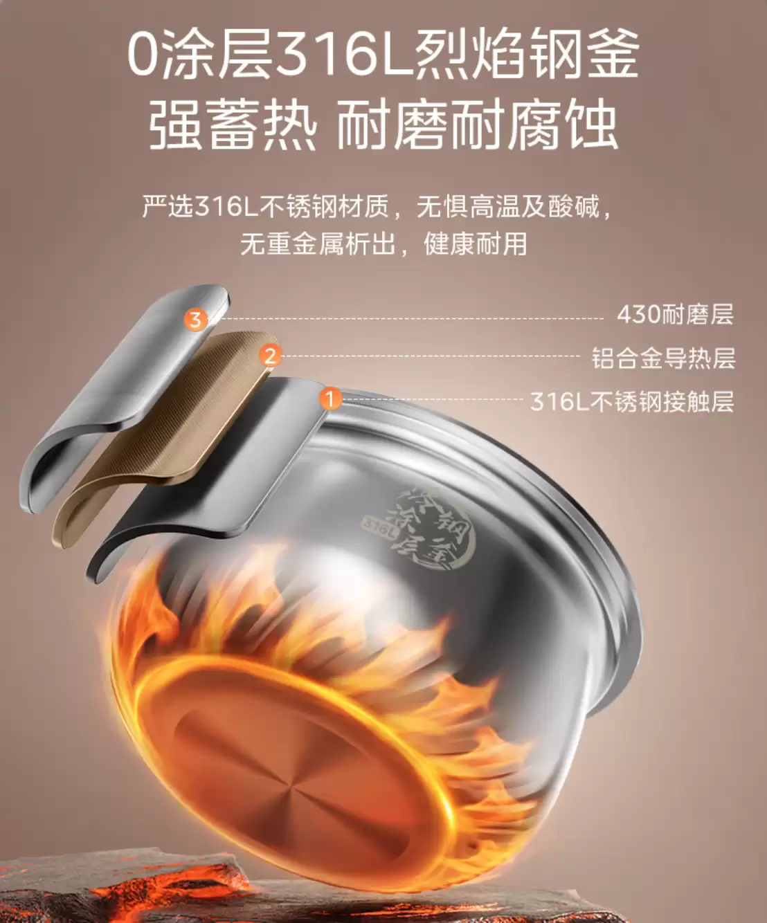 569 → 186 元限 1 小时:美的凝鲜 5L 电压力锅直降,240 次压力加减更香浓