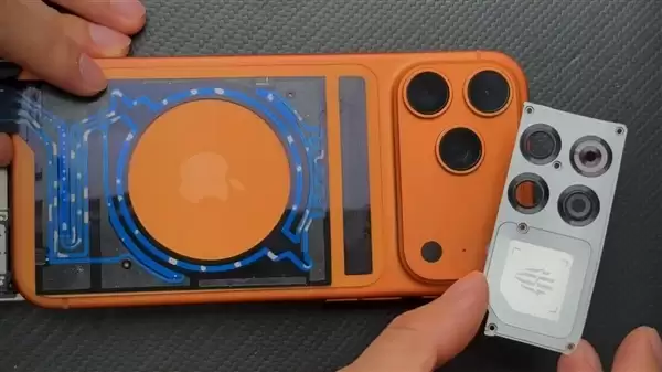 红魔11+Pro水冷塞进iPhone 17+Pro+Max：性能暴增8%！