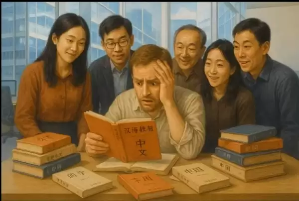 美国某AI巨头全面汉化!员工吐槽:外国员工想合群 必须先学Chinese