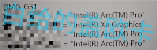 Intel神秘新显卡现身:可能是高端的锐炫B770