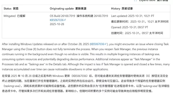 Windows 11任务管理器关闭后进程残留问题引关注
