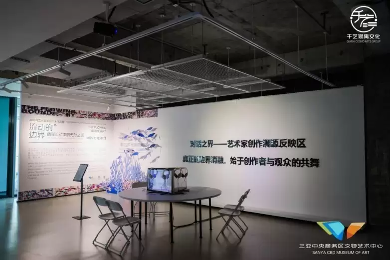 多瑙河色彩流淌三亚：匈牙利艺术家木兰“流动的边界”个展正式启幕