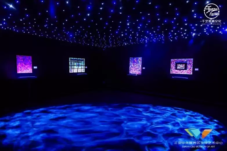 多瑙河色彩流淌三亚：匈牙利艺术家木兰“流动的边界”个展正式启幕