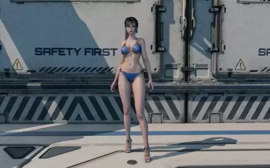 剑星新模组上线:伊芙换装蓝白泳装亮相