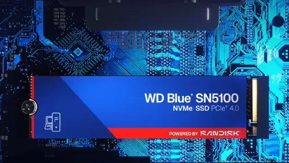 2199元 闪迪WD Blue SN5100 PCIe 4.0 SSD新增4TB版：原厂NAND