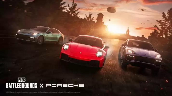 PUBG携手保时捷开启全球联动，决赛圈由你驾驶