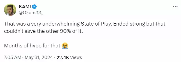 PS发布会平淡引玩家吐槽：期待值需调整