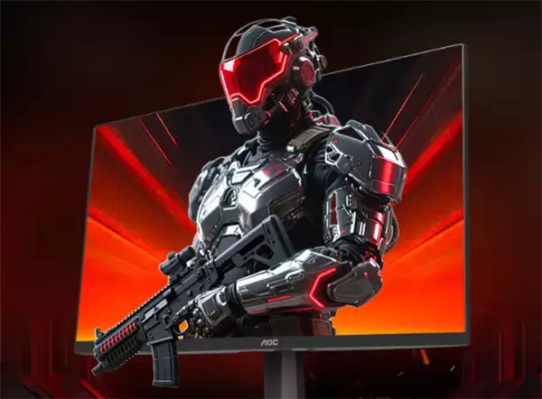 AOC新款24英寸显示器首发649元：FHD 260Hz屏、加入QD量子膜技术