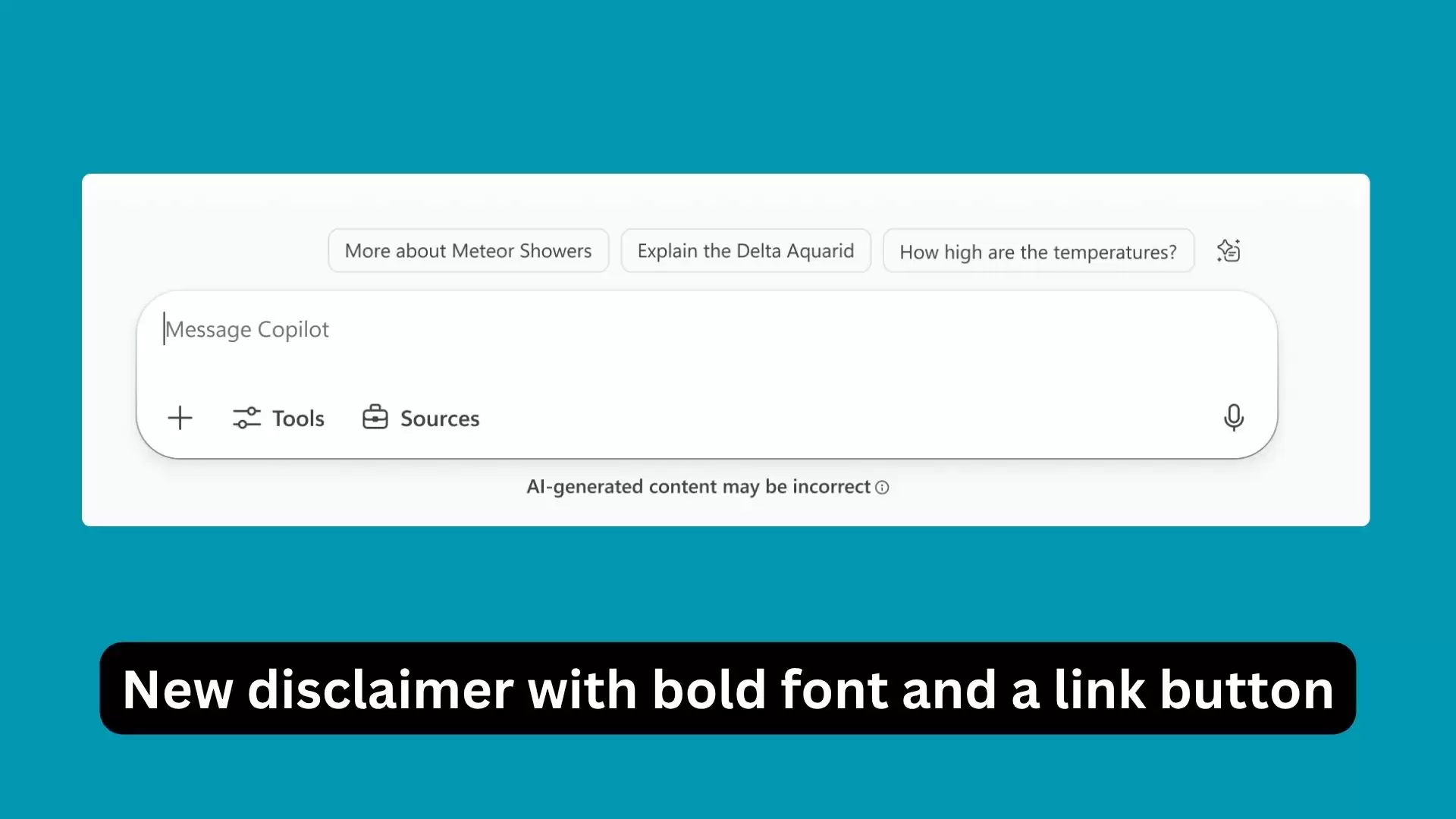 Microsoft 365 Copilot 将默认移除“AI 内容可能不准确”警告，微软称是基于用户反馈