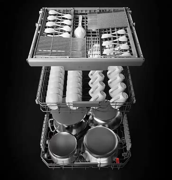 闪电洗碗仅1小时：小米米家智能嵌入式洗碗机P20（18套）国补后3508元