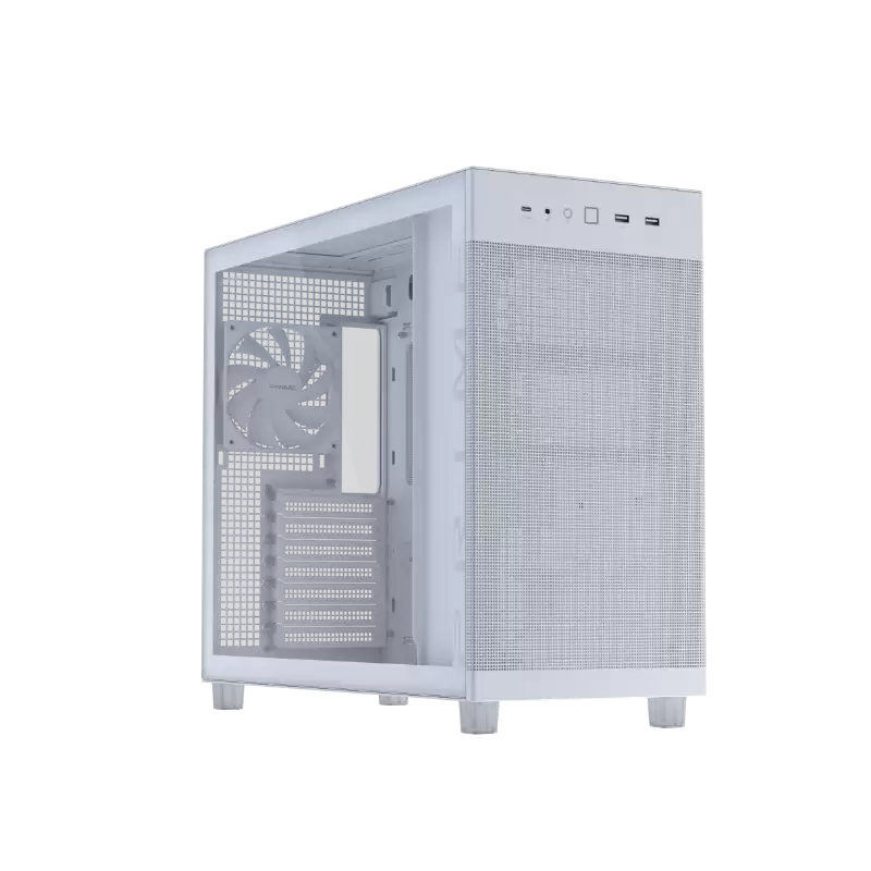 华硕 44L ATX 机箱 AP303 侧透版上市：前置电源布局，449 元起