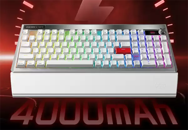 3399元 CHERRY推出PIXIU 99机械键盘：第三代MX轴体 DSS悬浮结构