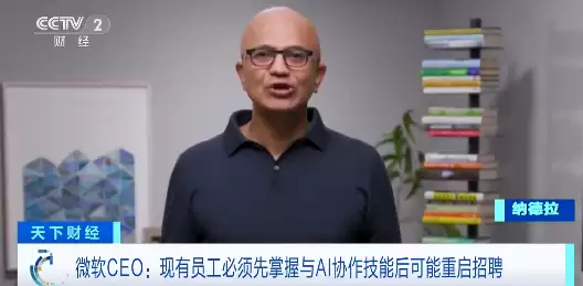 微软CEO纳德拉：AI转型将重塑招聘与工作模式