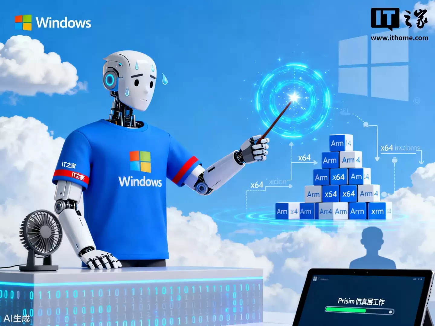 微软 Prism 仿真层打破兼容壁垒：Arm 版 Win11 告别应用荒，运行不再卡顿