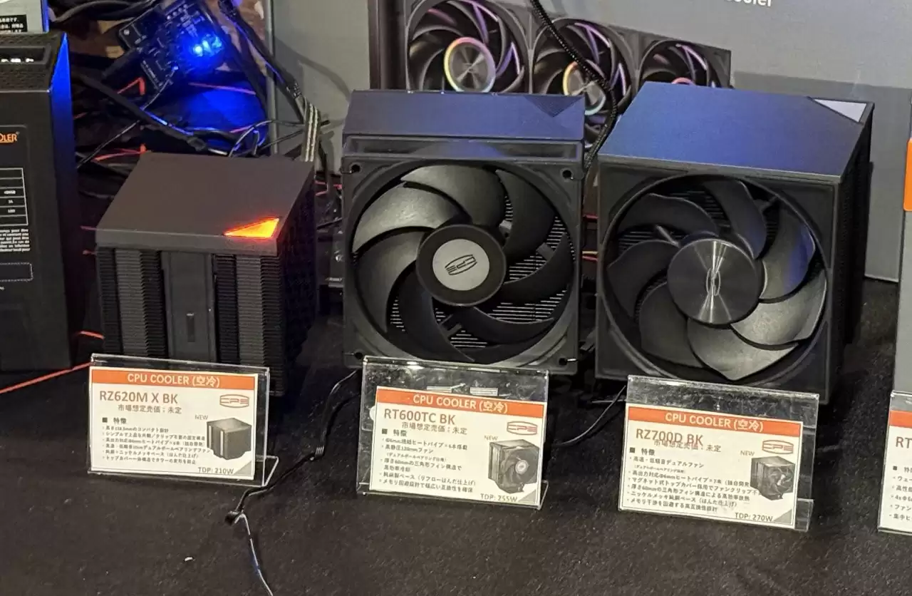 高度仅 118.5mm，超频三推出六热管小双塔风冷散热器 RZ620M X