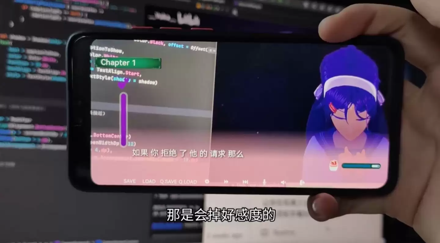 “修复地球OL和女生聊天时没有对话框Bug”:开发者打造LiveGalGame“整活项目”