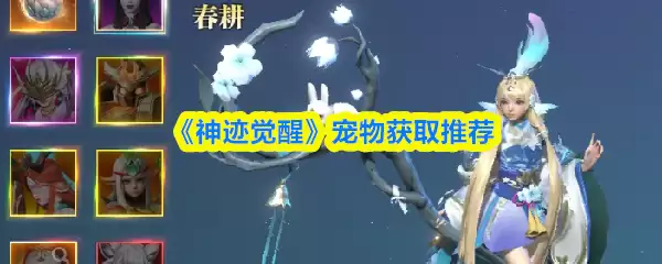 《神迹觉醒》宠物获取推荐