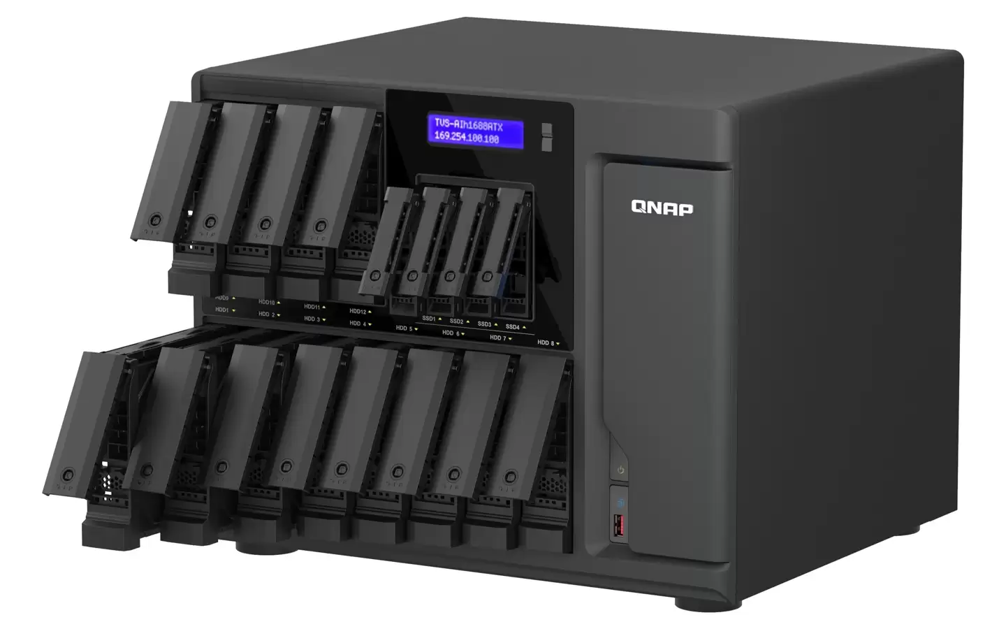 威联通推出 AI NAS TVS-AIh1688ATX，可选英特尔酷睿 Ultra 9 285