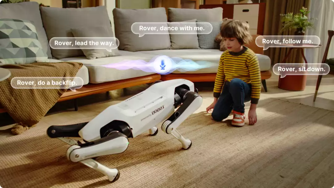 7499 元全球首款家庭智能机器人：越疆 Rover X1 机器狗发布，能搬东西能跟拍