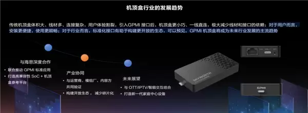 创维数字、海思联合发布GPMI微型插入式机顶盒：年内试点应用