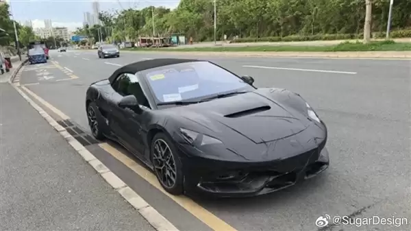 比亞迪再發個性化跑車！雙門軟頂敞篷版騰勢Z實車首曝