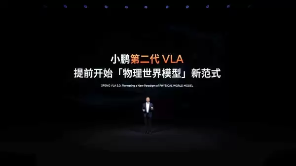 小鹏首个量产物理世界大模型!第二代VLA重磅发布