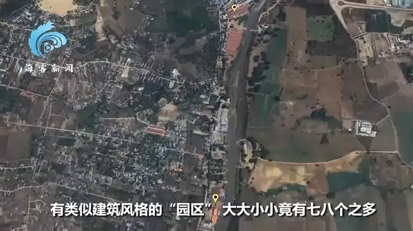卫星揭秘缅甸妙瓦底KK诈骗园区:2年扩大3倍、豪车遍地、武装岗哨看守