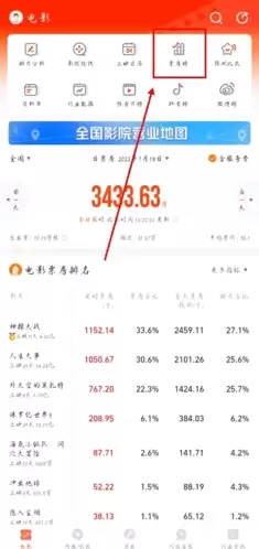 灯塔专业版app演员票房查看方法