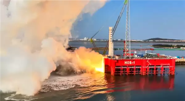 可复用25次!星河动力智神星一号火箭一子级动力系统海上试车成功