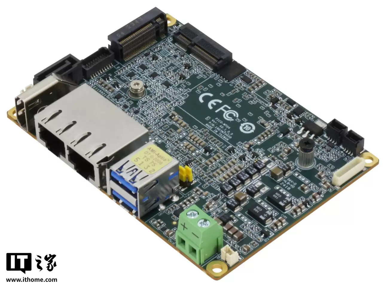 全球首款酷睿 Ultra 平台单板电脑：研扬发布 PICO-ARU4，Pico-ITX 版型、板载 32GB 内存