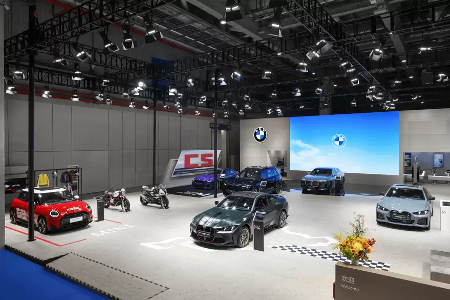 宝马进博会展示平台