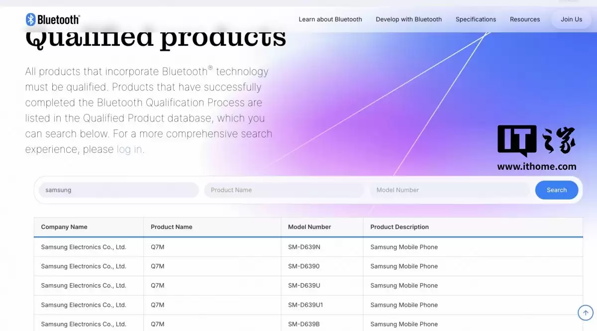 三星旗下三折叠智能手机 Galaxy Z TriFold 现身蓝牙认证数据库，暗示该机将登陆全球多个市场