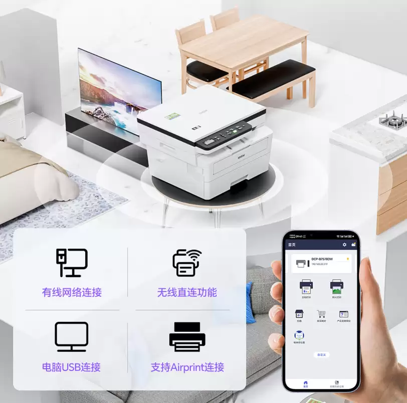 励志成SOHO办公文印的终极输出利器 兄弟B7578DW为你想到了这些