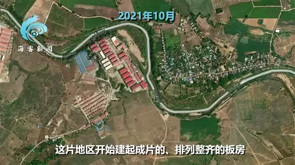 卫星揭秘缅甸妙瓦底KK诈骗园区:2年扩大3倍、豪车遍地、武装岗哨看守