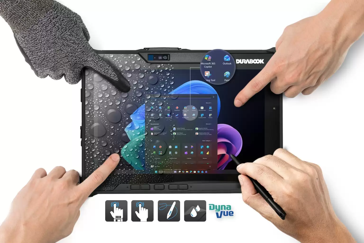 Durabook 推出全强固型 AI 平板电脑 R10,搭载英特尔 LNL 处理器