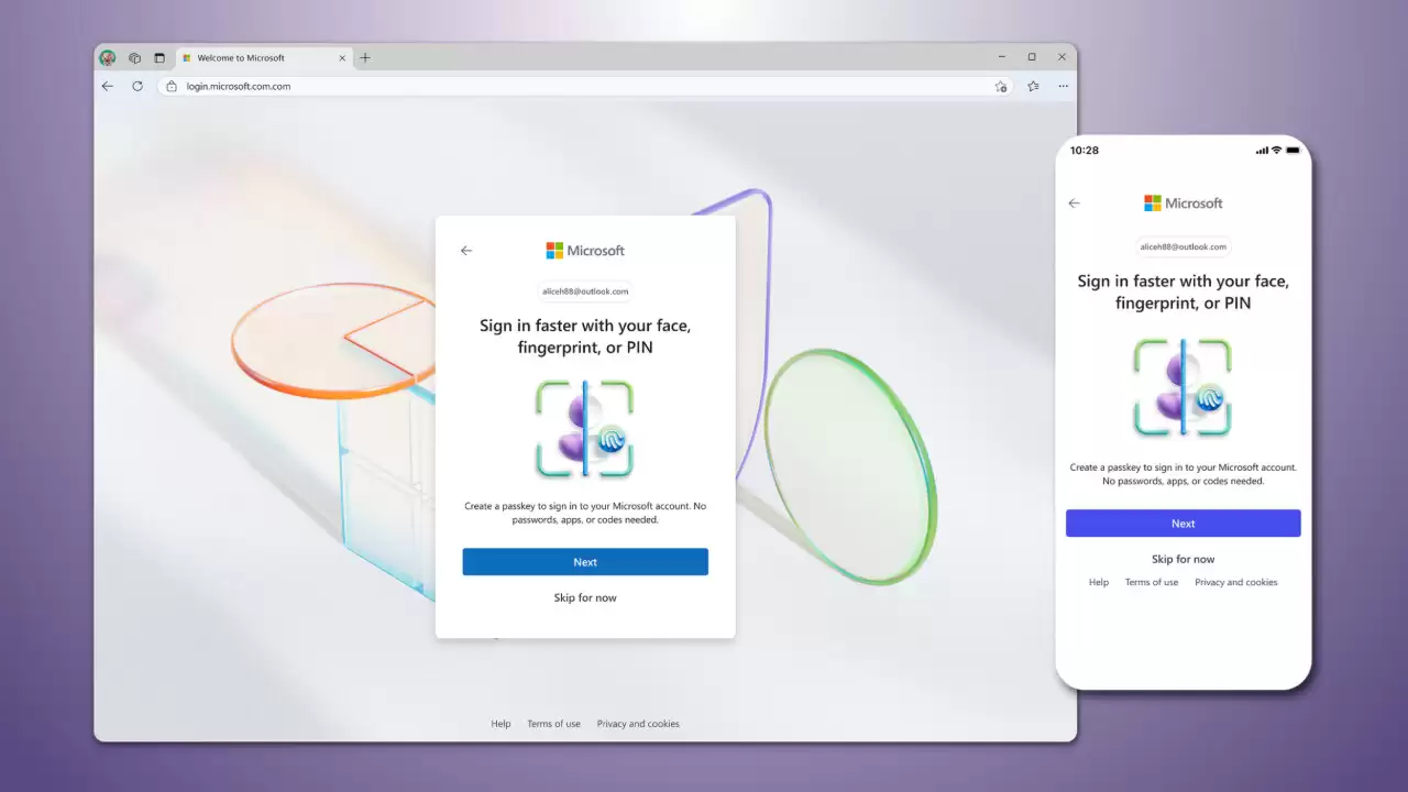 微软发力无密码认证：Edge 142浏览器可跨设备存储和同步 Passkeys