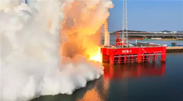 可复用25次!星河动力智神星一号火箭一子级动力系统海上试车成功