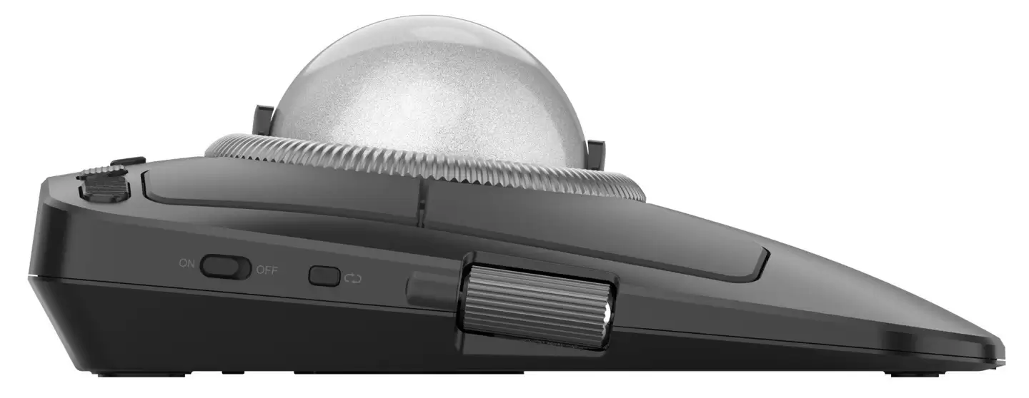 55mm 球体 + 双侧滚轮，肯辛通 Kensington 发布轨迹球鼠标 TB800