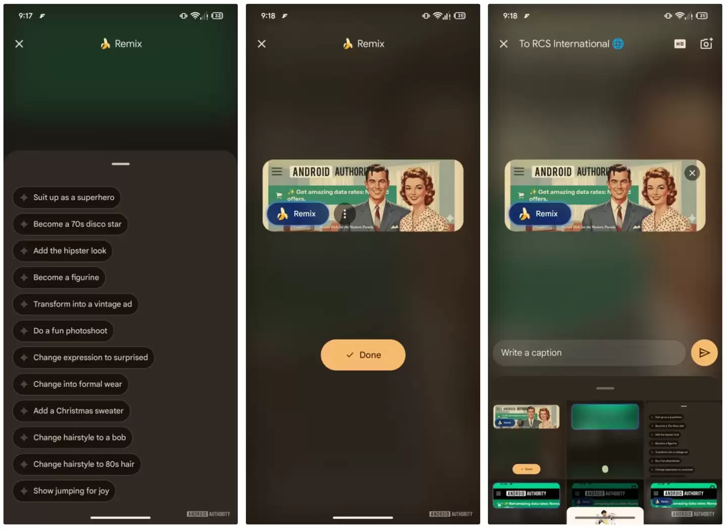 和好友斗图不用愁了：谷歌 Messages 将自带 AI 图片生成器