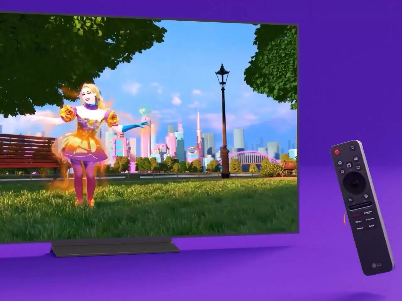 LG 为电视平台导入育碧《舞力全开》游戏，手握遥控器即可开玩