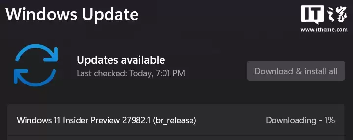 微软发布 Win11 Canary 27982 预览版:升级锁屏、增强小组件面板、提升文件分享效率
