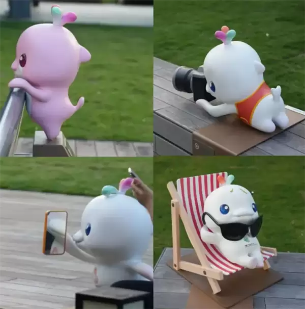 全运会吉祥物“大湾鸡”全网刷屏：以中华白海豚为原型